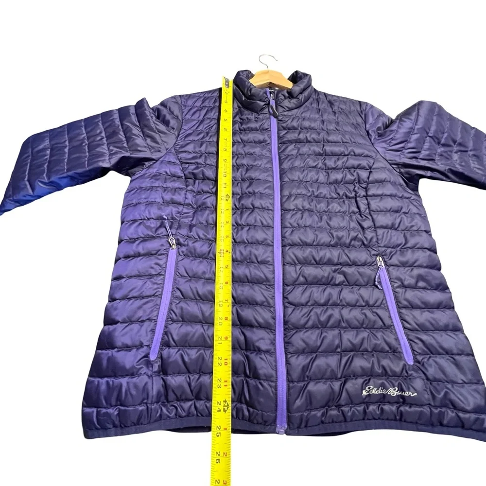 Eddie Bauer Womens Travex EB700 Down Jacket Size L Outdoor Gorpcore Packable - Picture 7 of 10